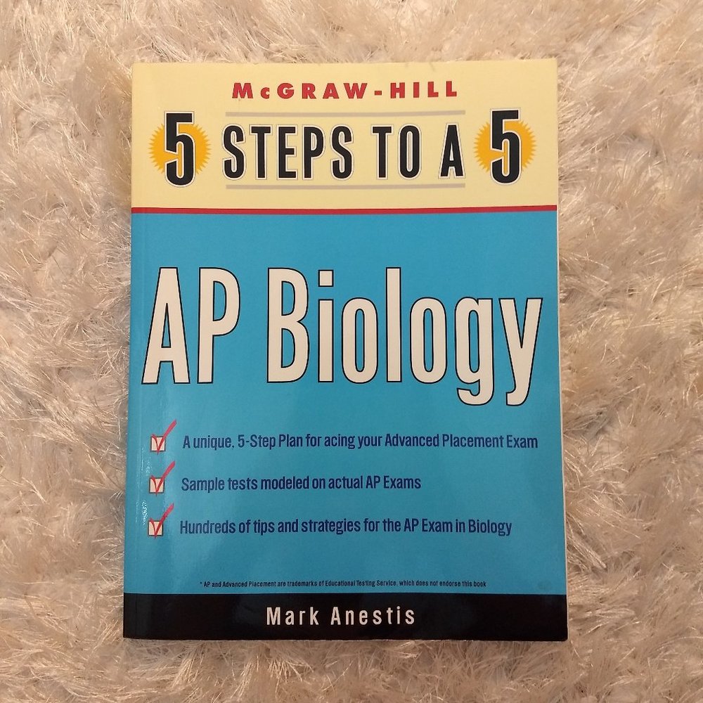 McGraw Hill AP Biology Prep Book Exam Placement